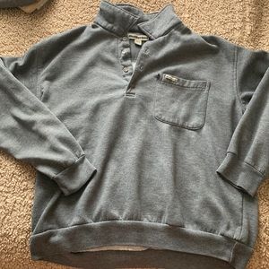 Grey crew neck